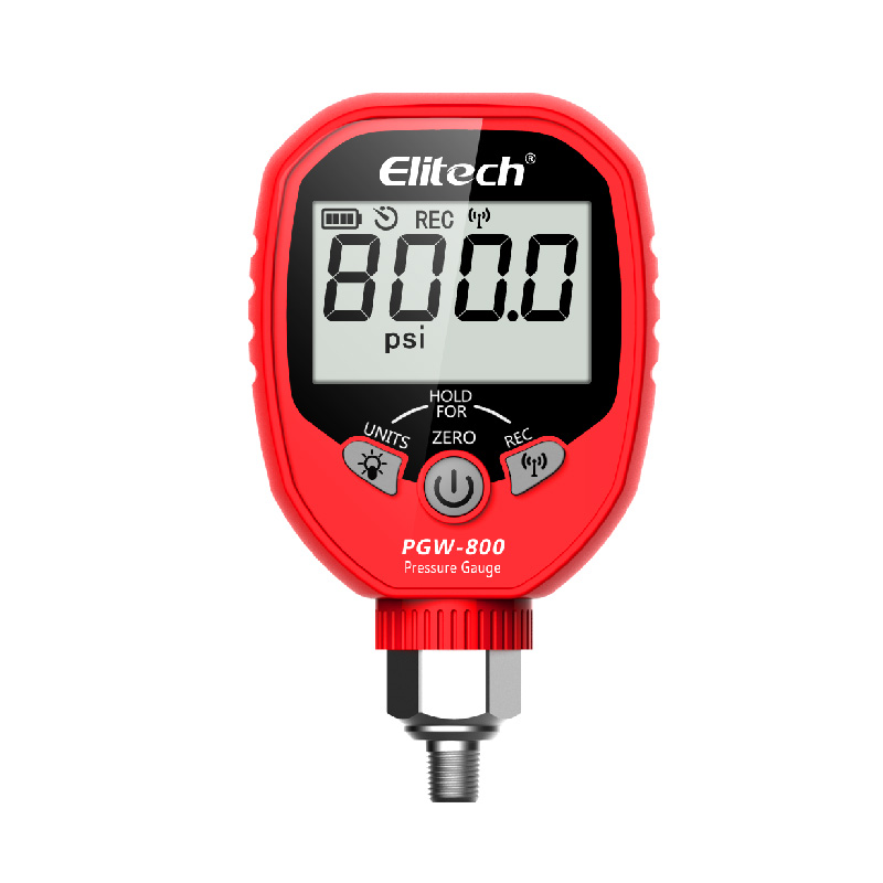 精創PGW-800高精度HVAC數字高壓表 -14.5~800 PSI 1/8'' NPT